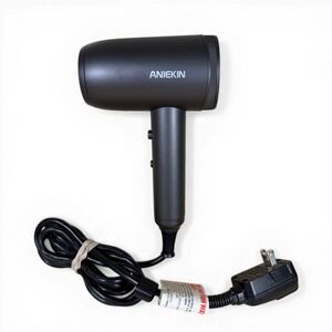 ANIEKIN Hair Dryer KF-3138 Gray 1600W Ionic Professional Blow Dryer Lightweight